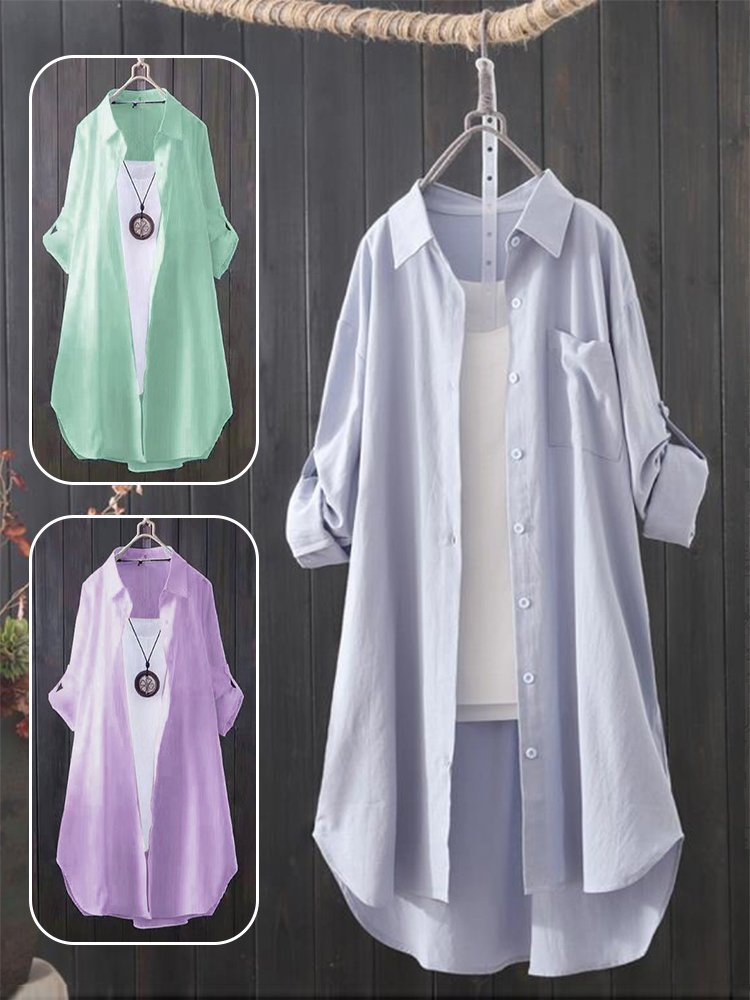 하프 기장 자외선 차단 셔츠