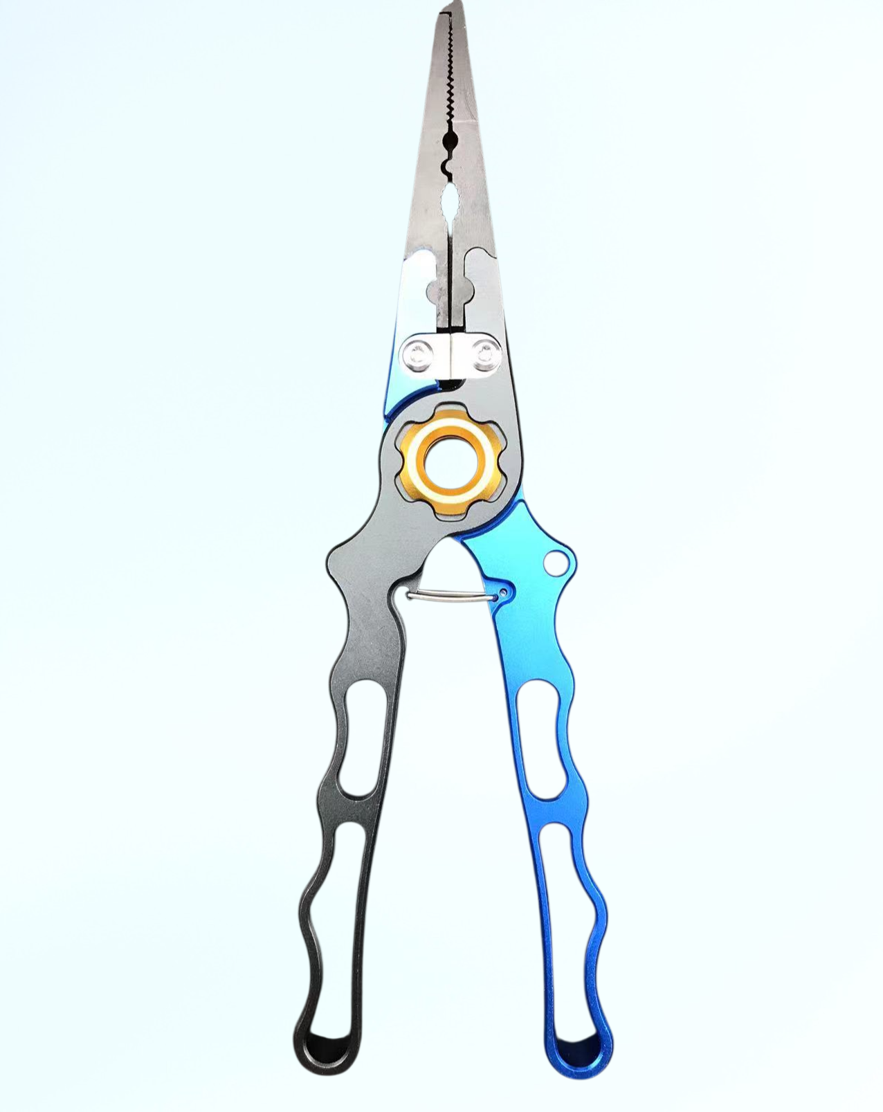 คีมล่อปลาความแม่นยำสูง คีมปากยาวโลหะผสมอลูมิเนียม