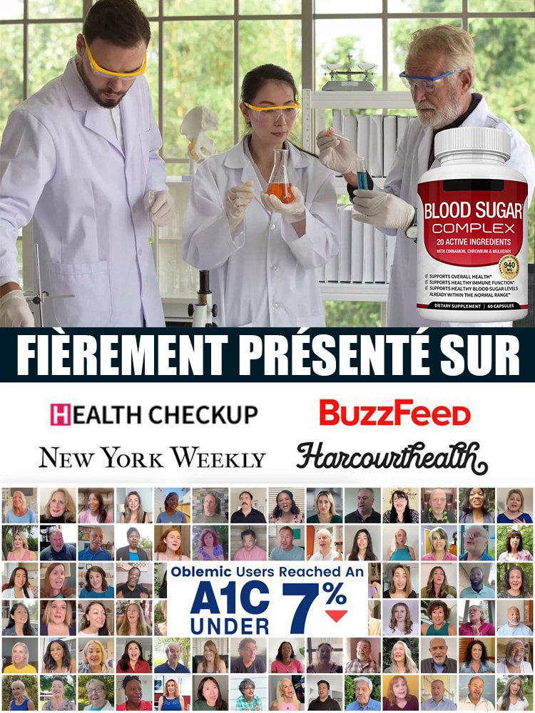 Capsules de régulation de la glycémie