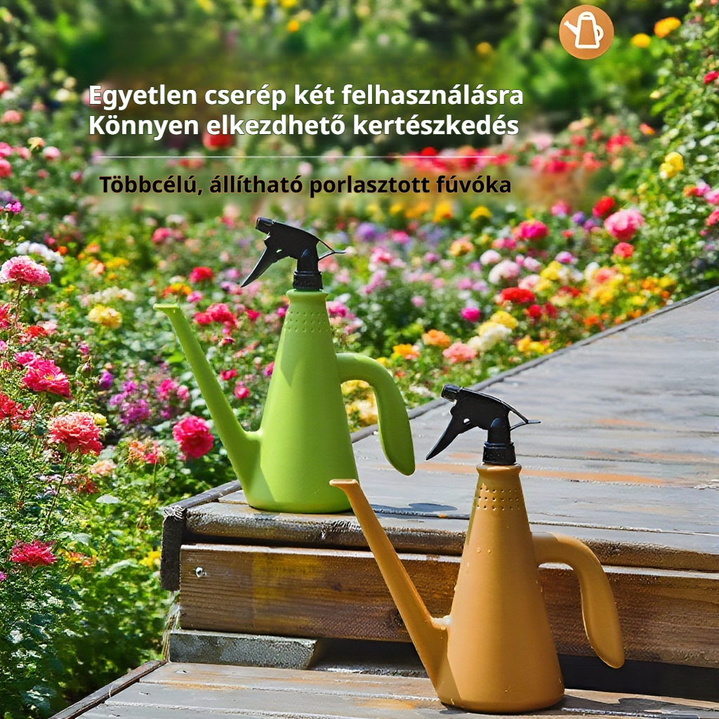 Kézi permetező és öntözőkanna, virágokhoz, otthoni használatra