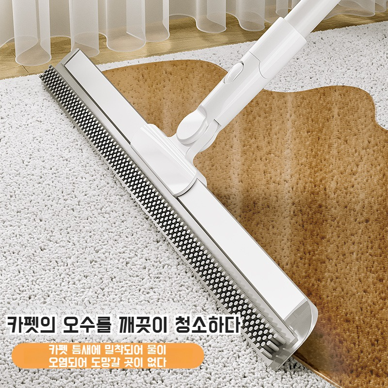 가정용 4in1 밀대 실리콘 멀티 와이퍼 화장실 바닥 청소 4in1 밀대