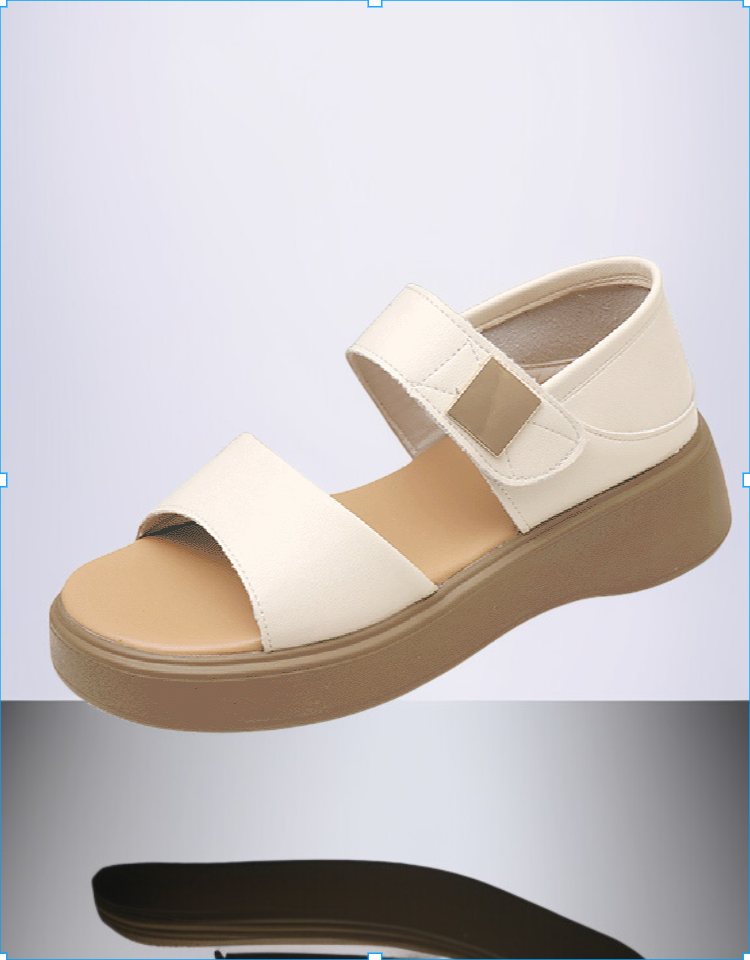 レディース厚底サンダル