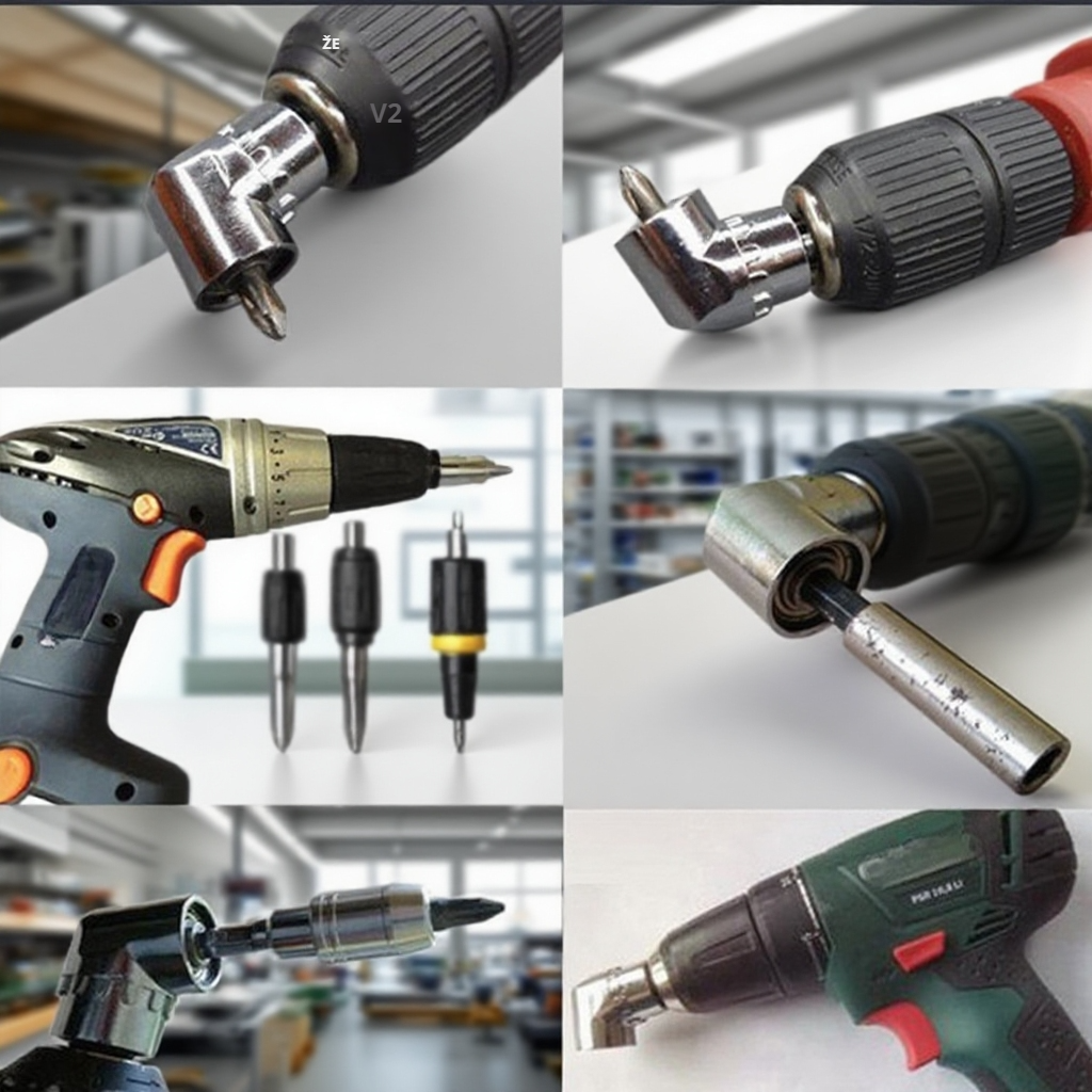 Nástrčný adaptér na šroubovák pro změnu směru