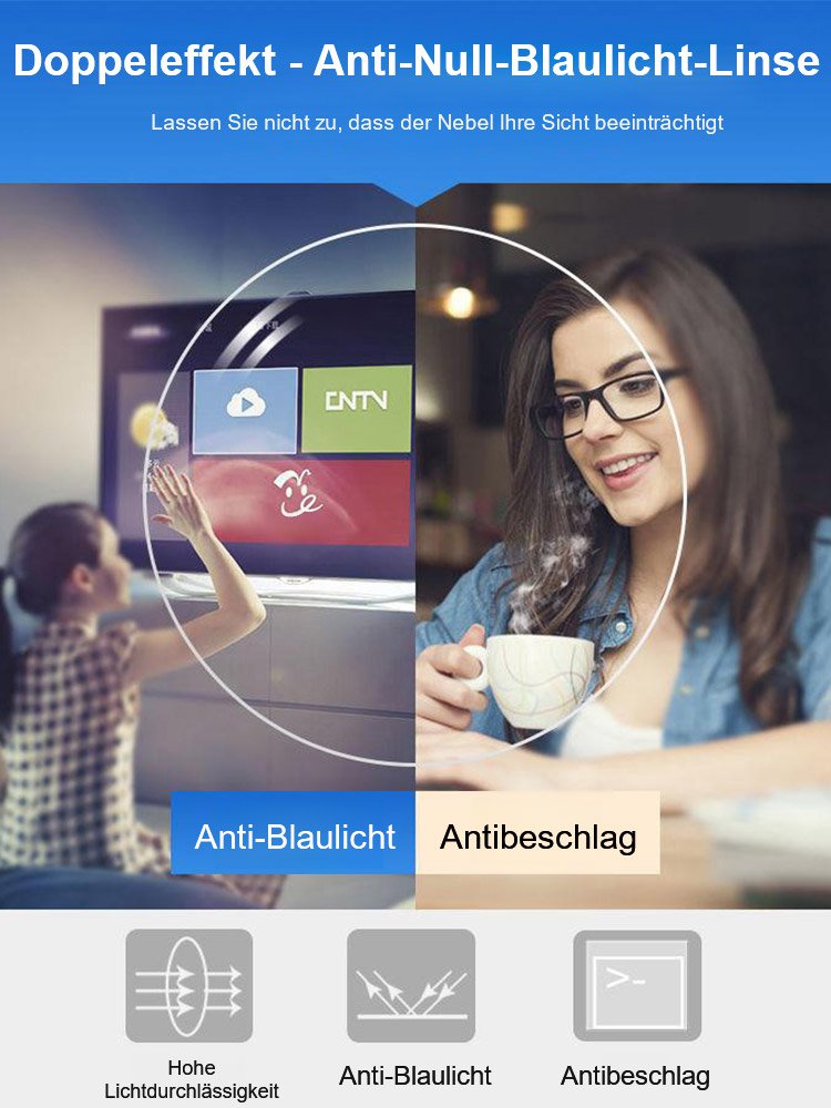 Ultra-klare TR-komfortable Lesebrille für Senioren mit Augenschutz