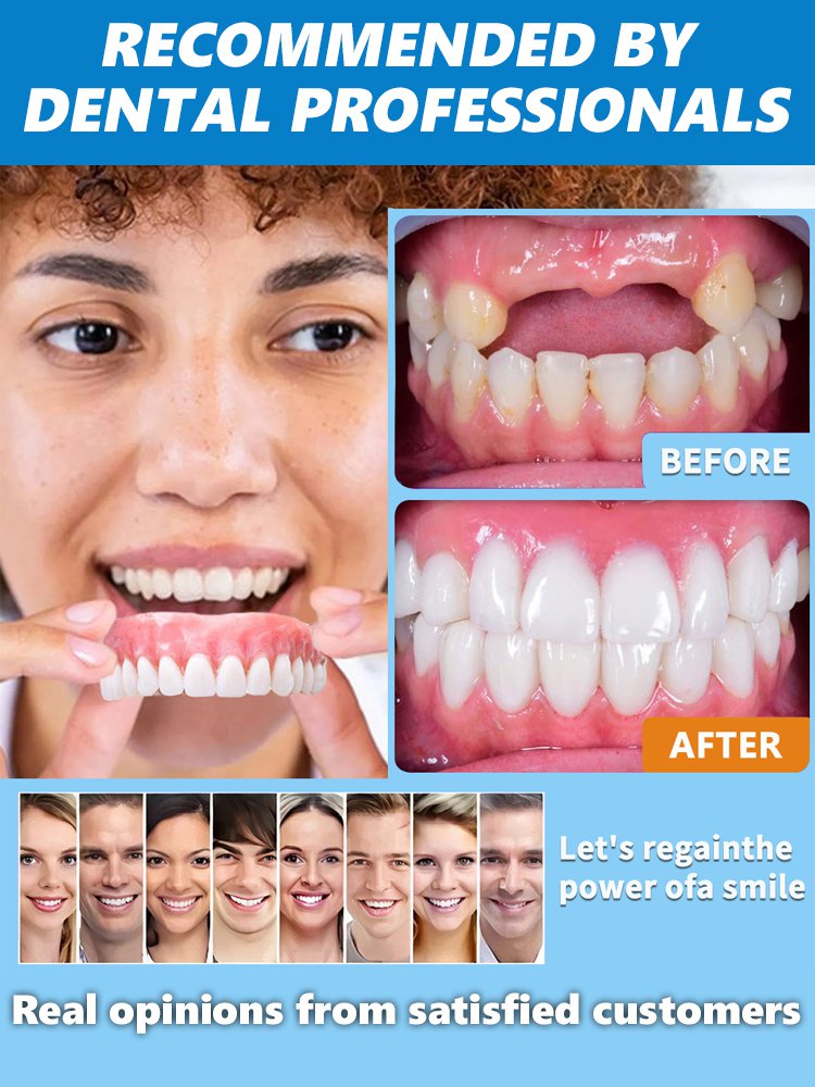 【 Dual Certification】Self-Molding Denture Kit