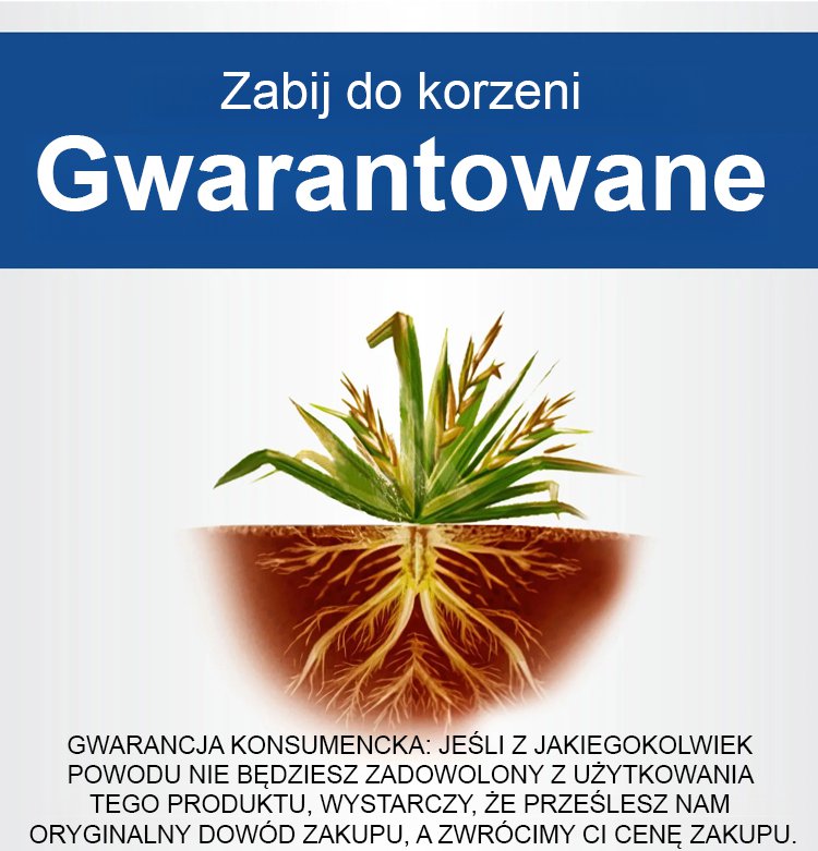 Bezpieczny dla upraw płyn odżywczy na chwasty