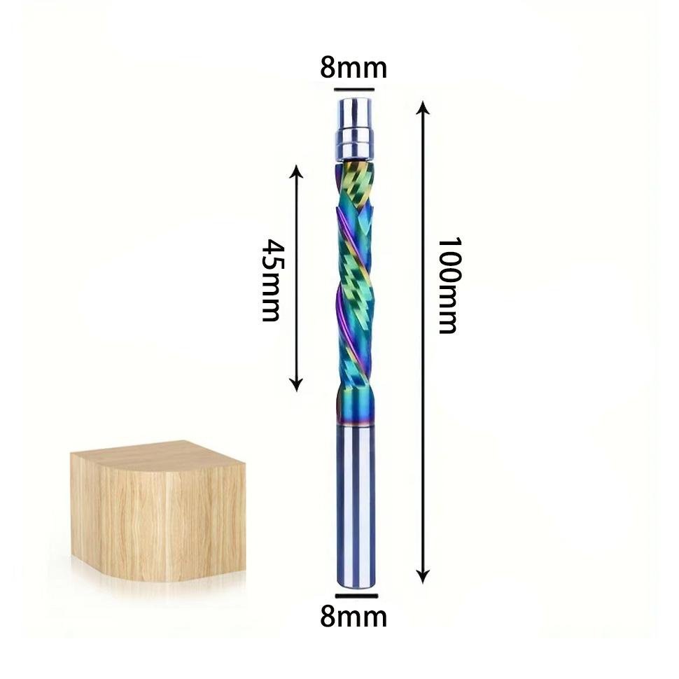 Colorful trimming knife composite blade overall alloy trimming knife engraving milling cutter carbid