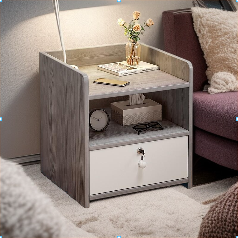 Modern simple bedside table