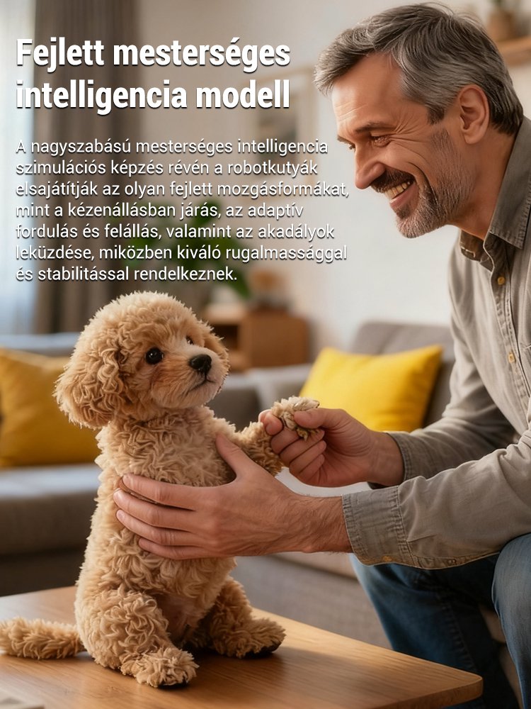 Bionikus intelligens mesterséges intelligencia társ háziállatoknak: Nincs gond a kutyagondozással! 