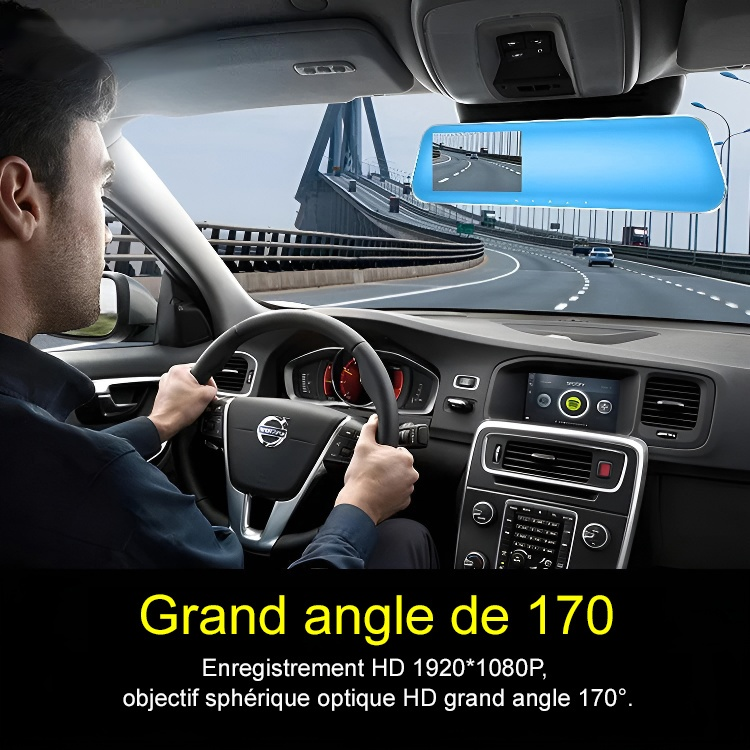 Caméra d'enregistrement automobile HD ultra-mince