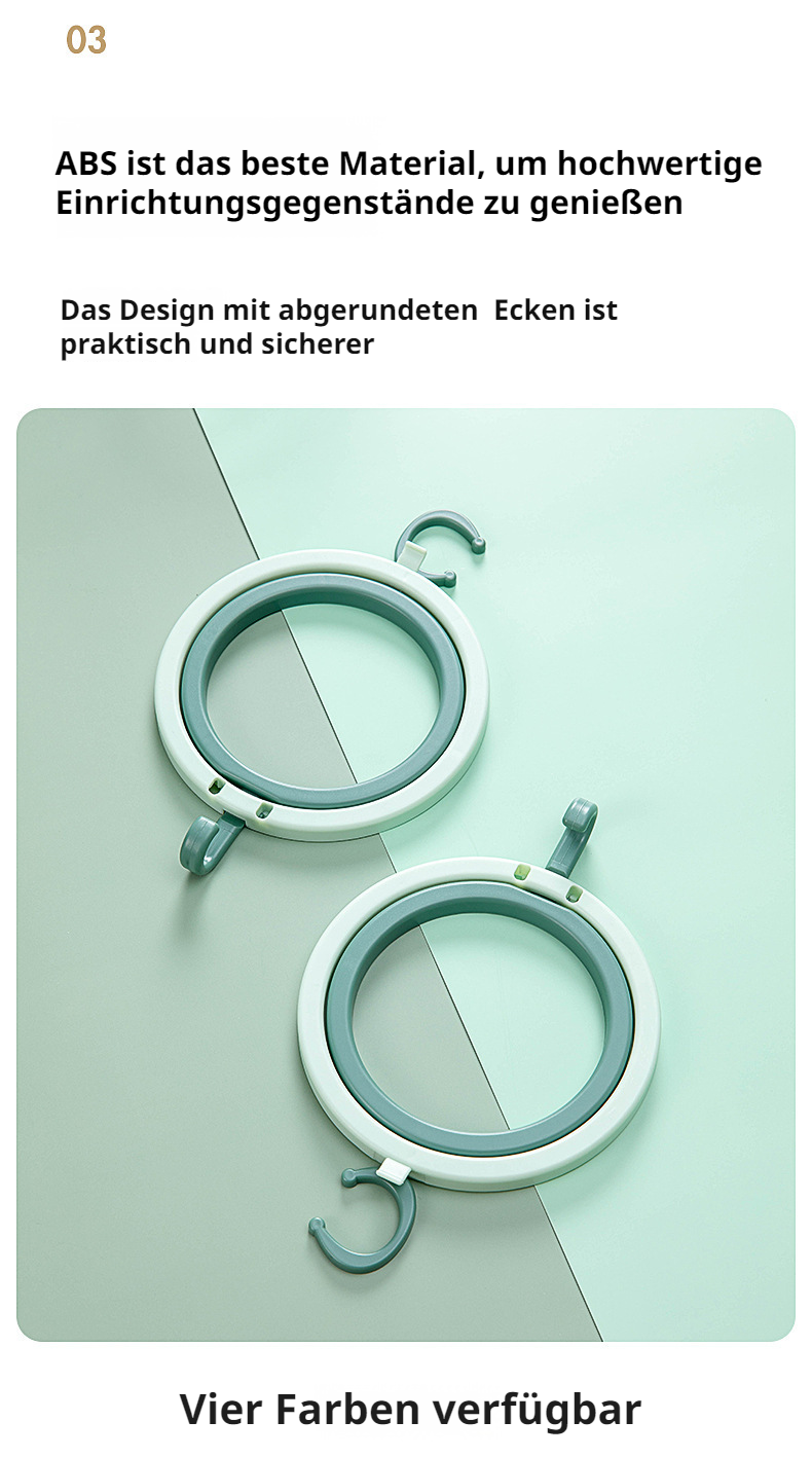 Kompakte Hutablage für kleine Räume