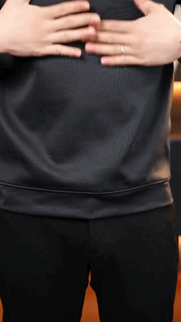 여러 컬러의 남성 기모 셔츠 레이어드 스웨터