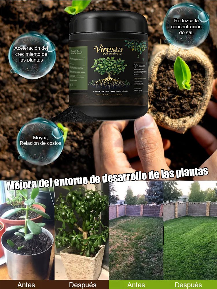 Mejorador de fertilizante para plantas