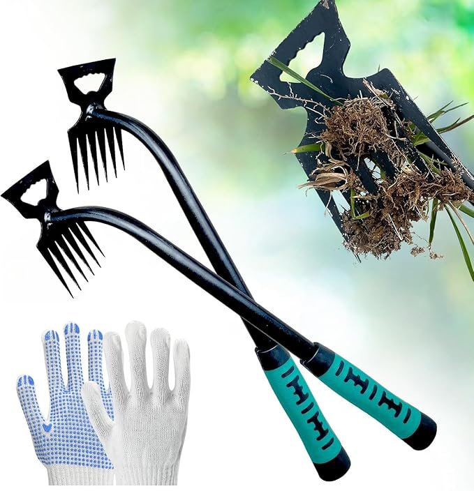 軽量で使いやすい片手用除草くわ