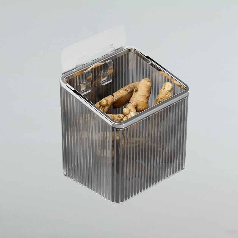 Bathroom storage box punch-free wall-mounted toilet toilet cosmetics storage kitchen storage tube ra