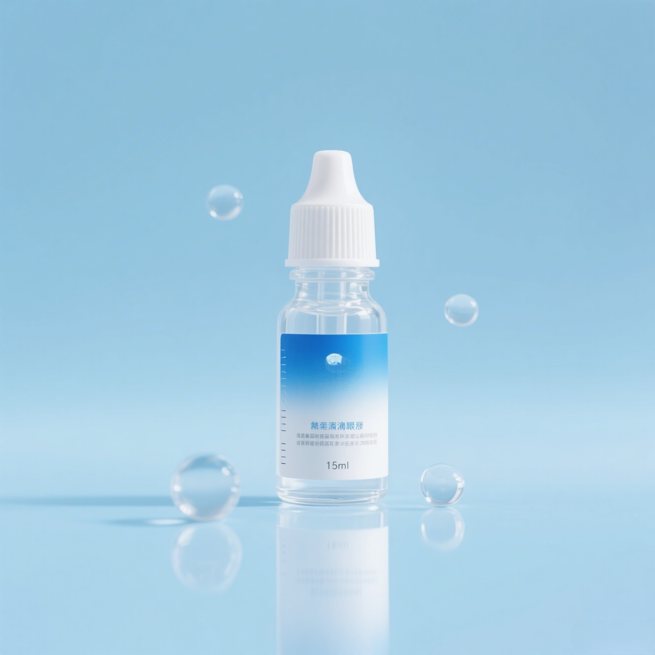 視力を改善するための目薬。