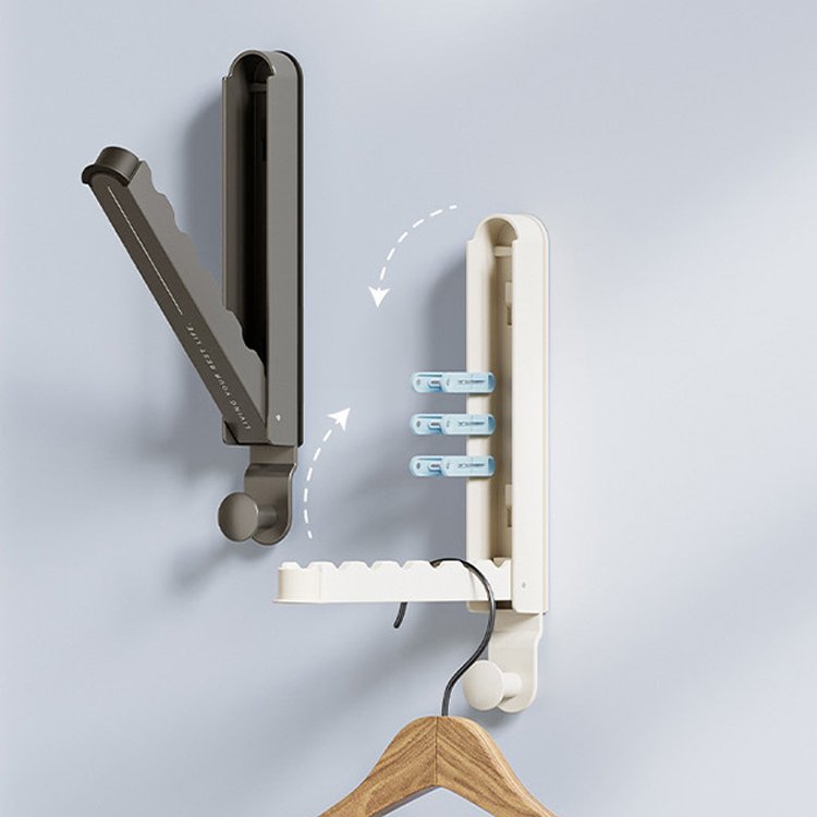 YH- Nicht stanzender faltbarer teleskopischer Kleiderbügel