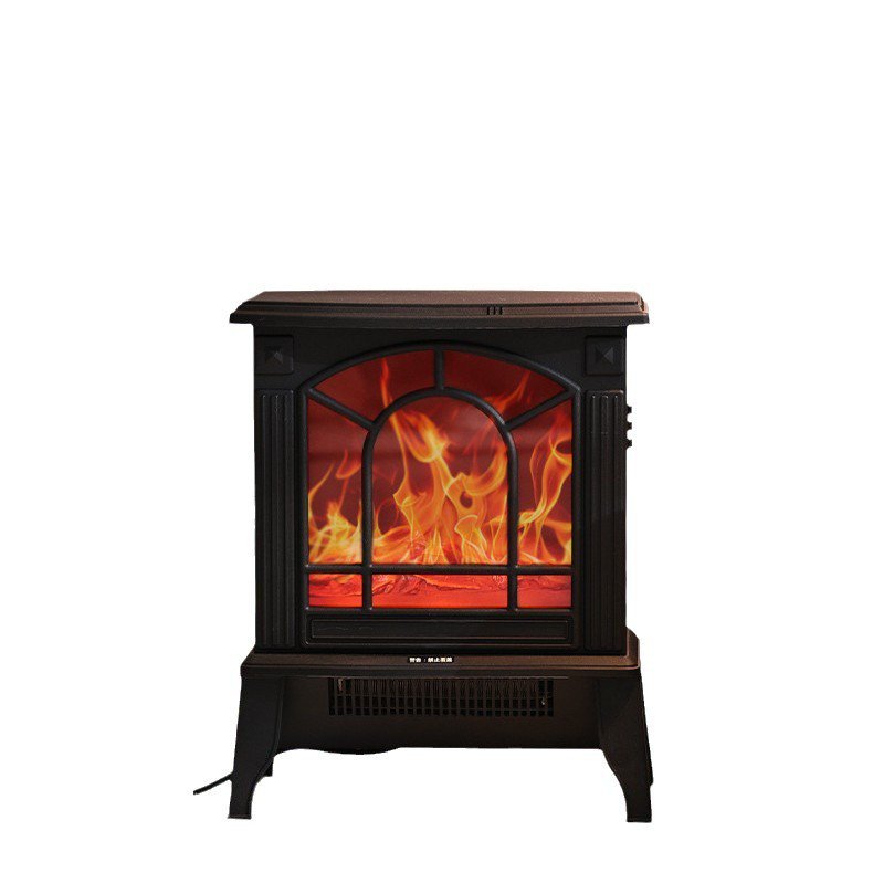 [1 kWh heizt 200㎡]3D-Fernbedienung mit realistischer Flammenheizung