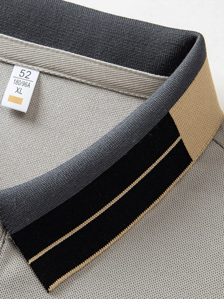 【冷感速乾】アイスシルクポロ半袖シャツ