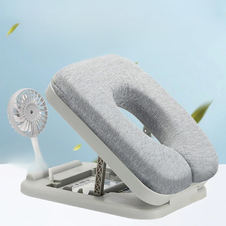이동식 선풍기 엎드려 베개