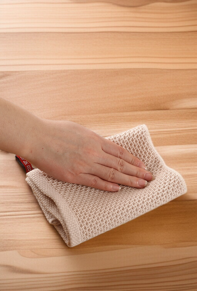 Sada bavlněných utěrek s včelími buňkami