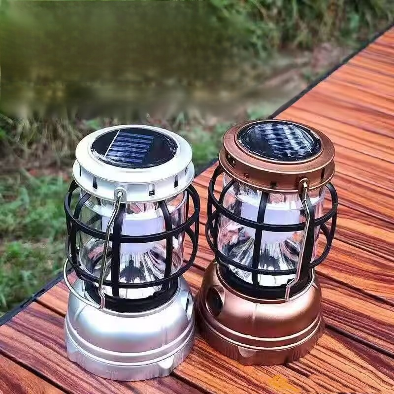 太陽能復古露營燈