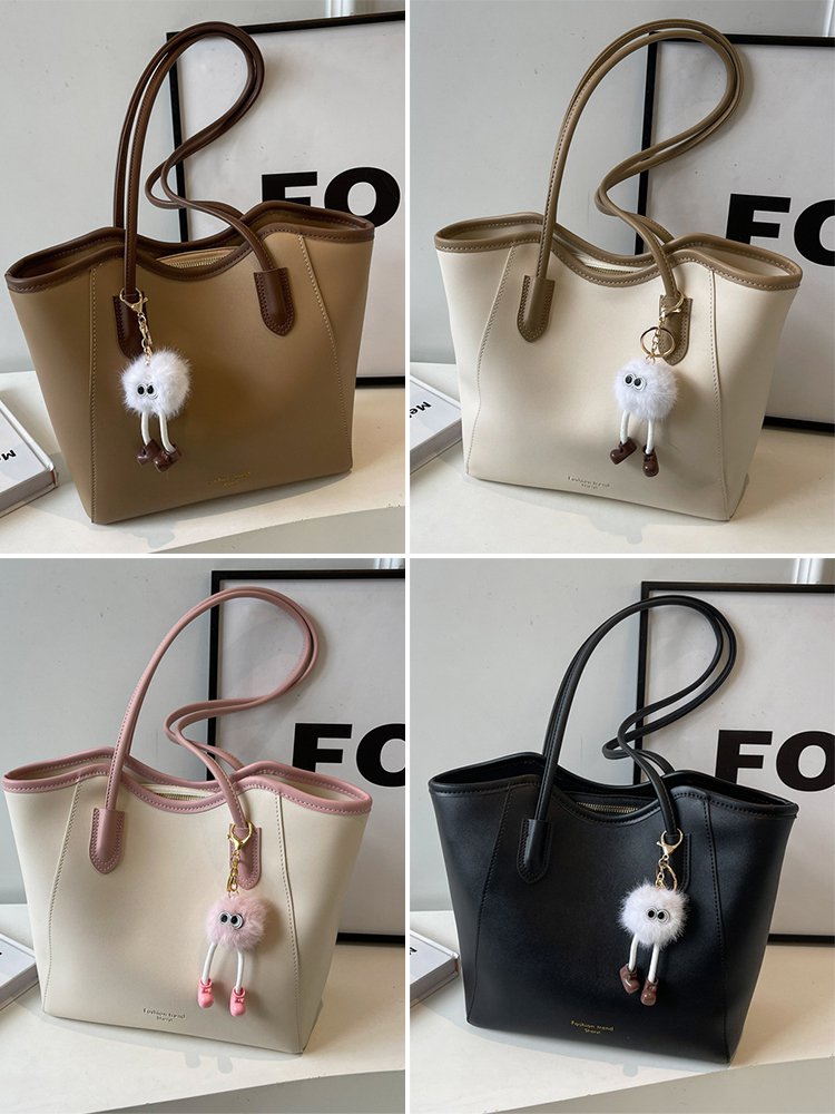 Large capacity vintage tote bag