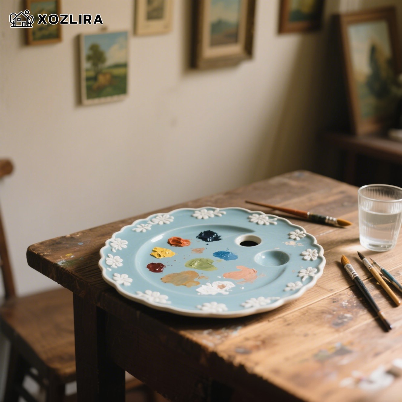 색상 팔레트 크고 작은 다중 그리드 색상 팔레트