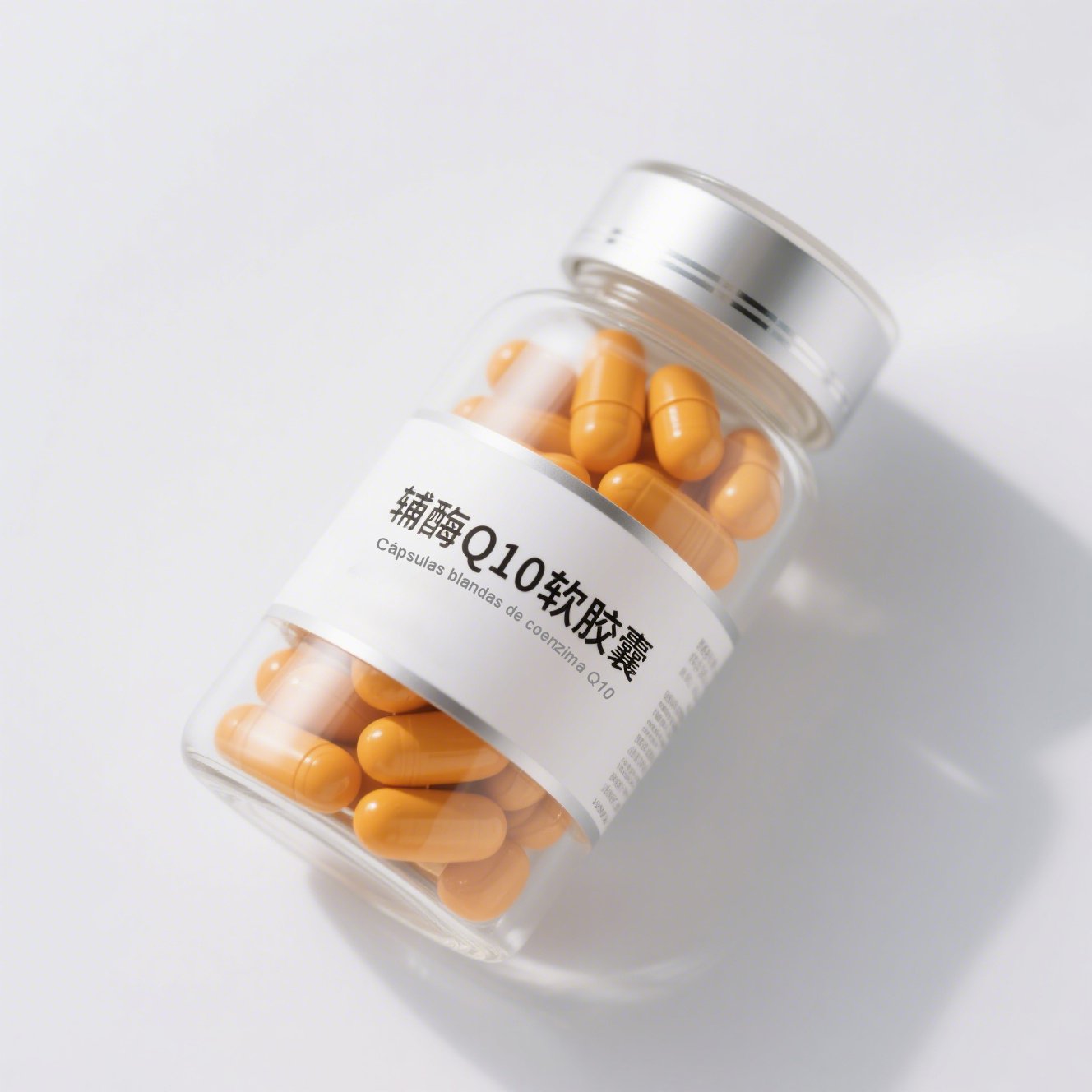 Cápsulas blandas de Coenzima Q10 (300mg, 1 frasco)