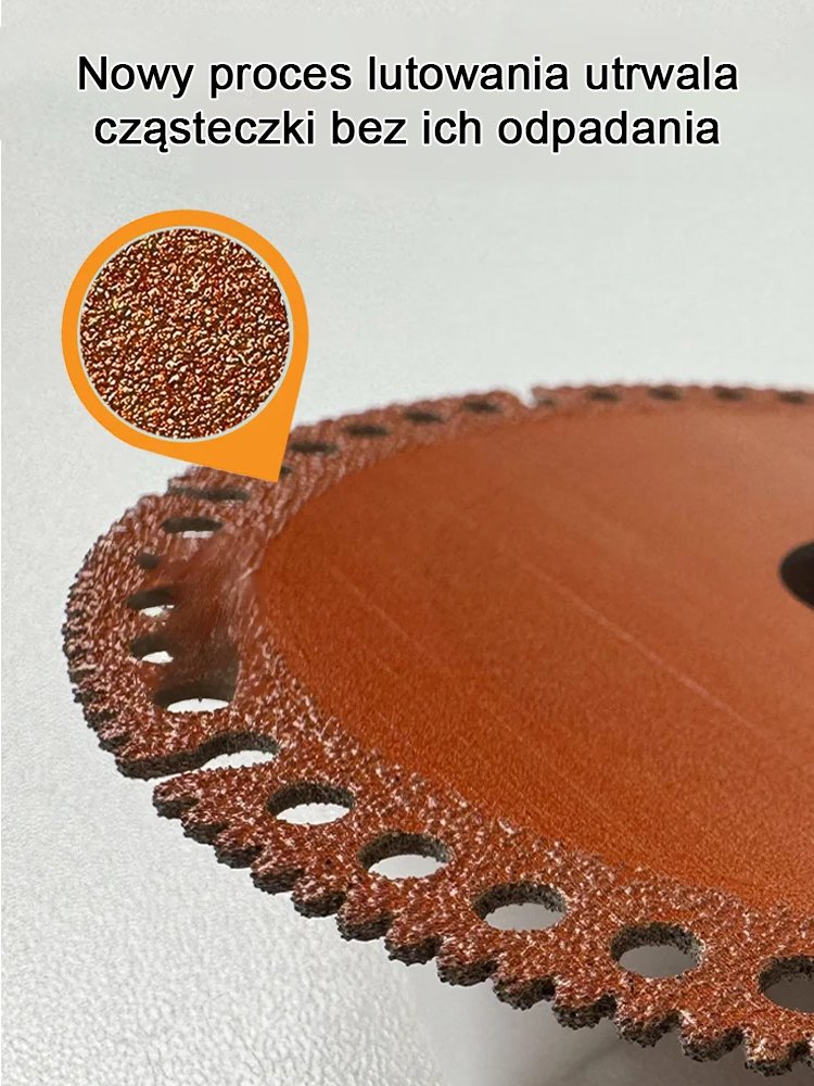 Ostry i odporny na ścieranie przemysłowy wielofunkcyjny dysk tnący