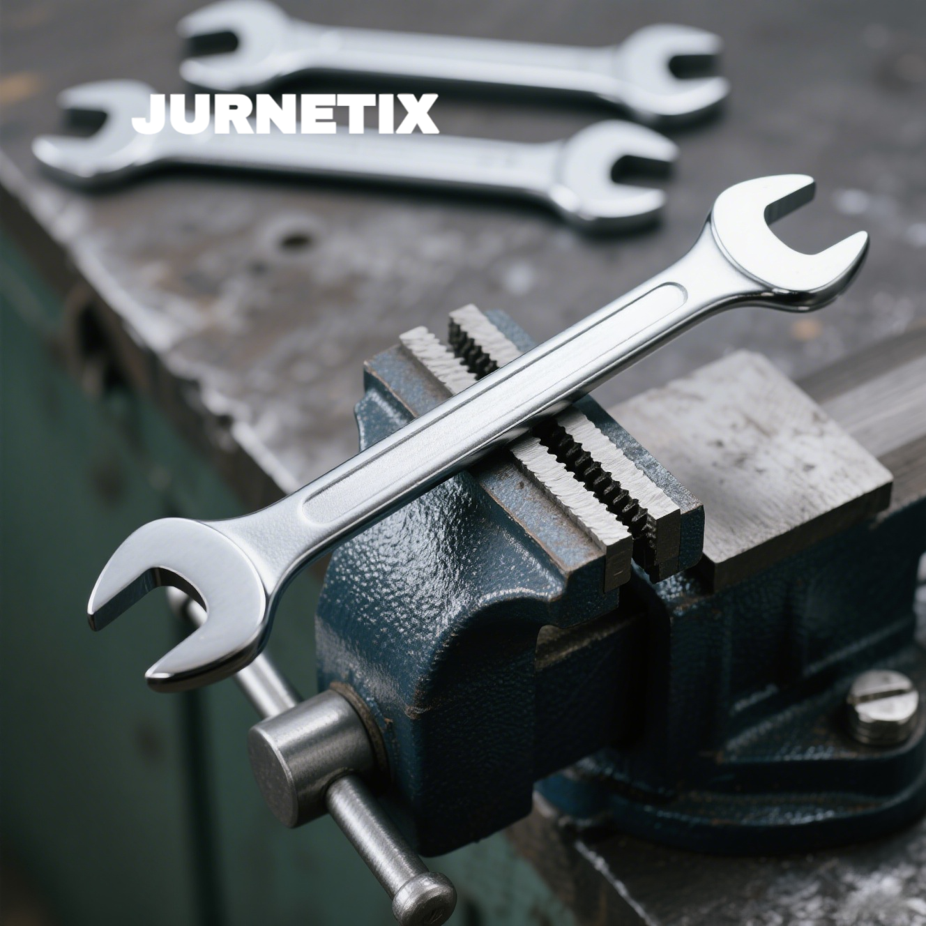 Llave universal de doble cabeza y doble abertura en uso