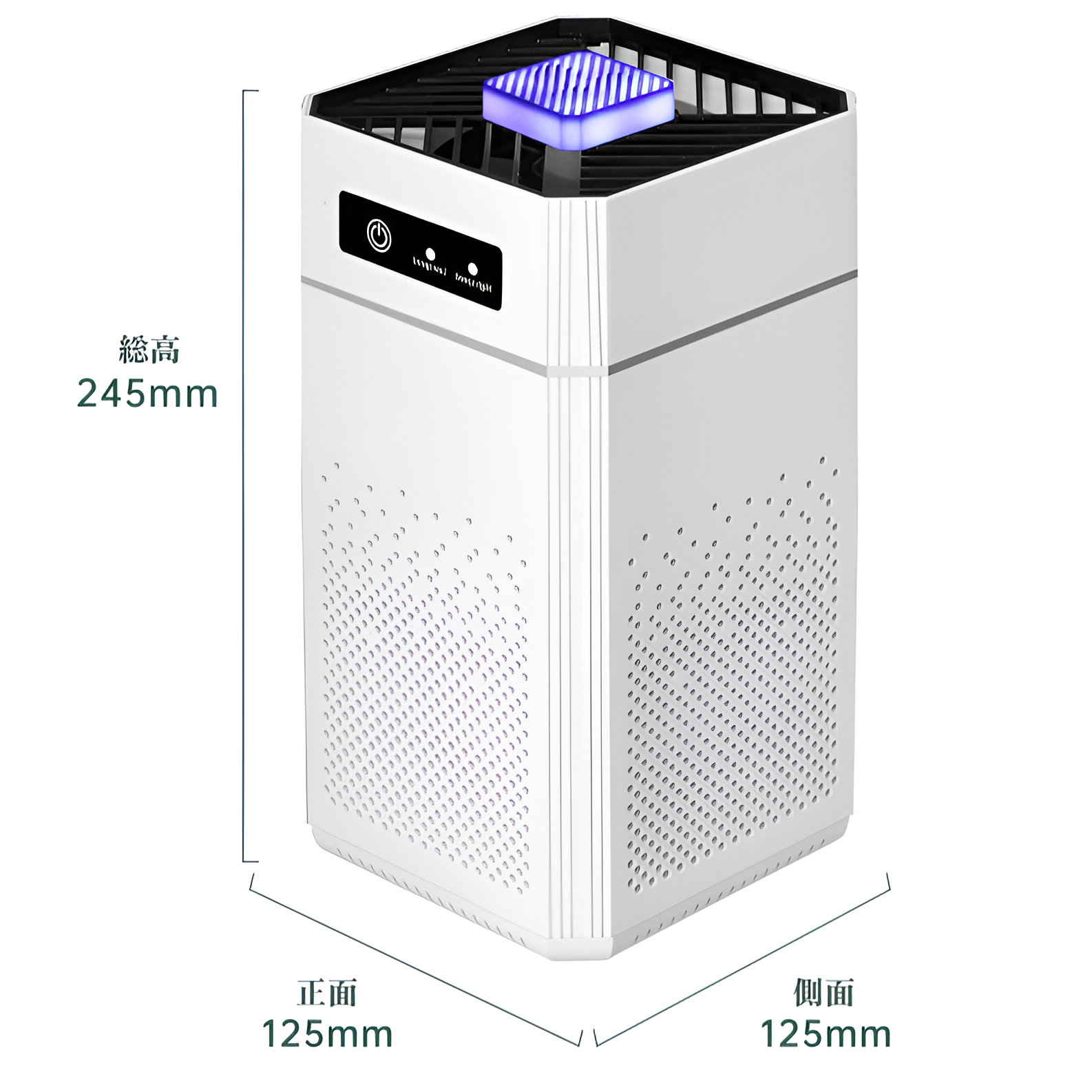 デスクトップ空気清浄機屋内オフィス家庭用空気清浄機マイナスイオン副流煙スマート清浄機