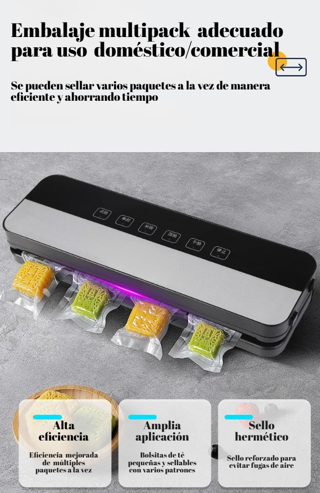 Selladora automática JMY apta para bolsas húmedas