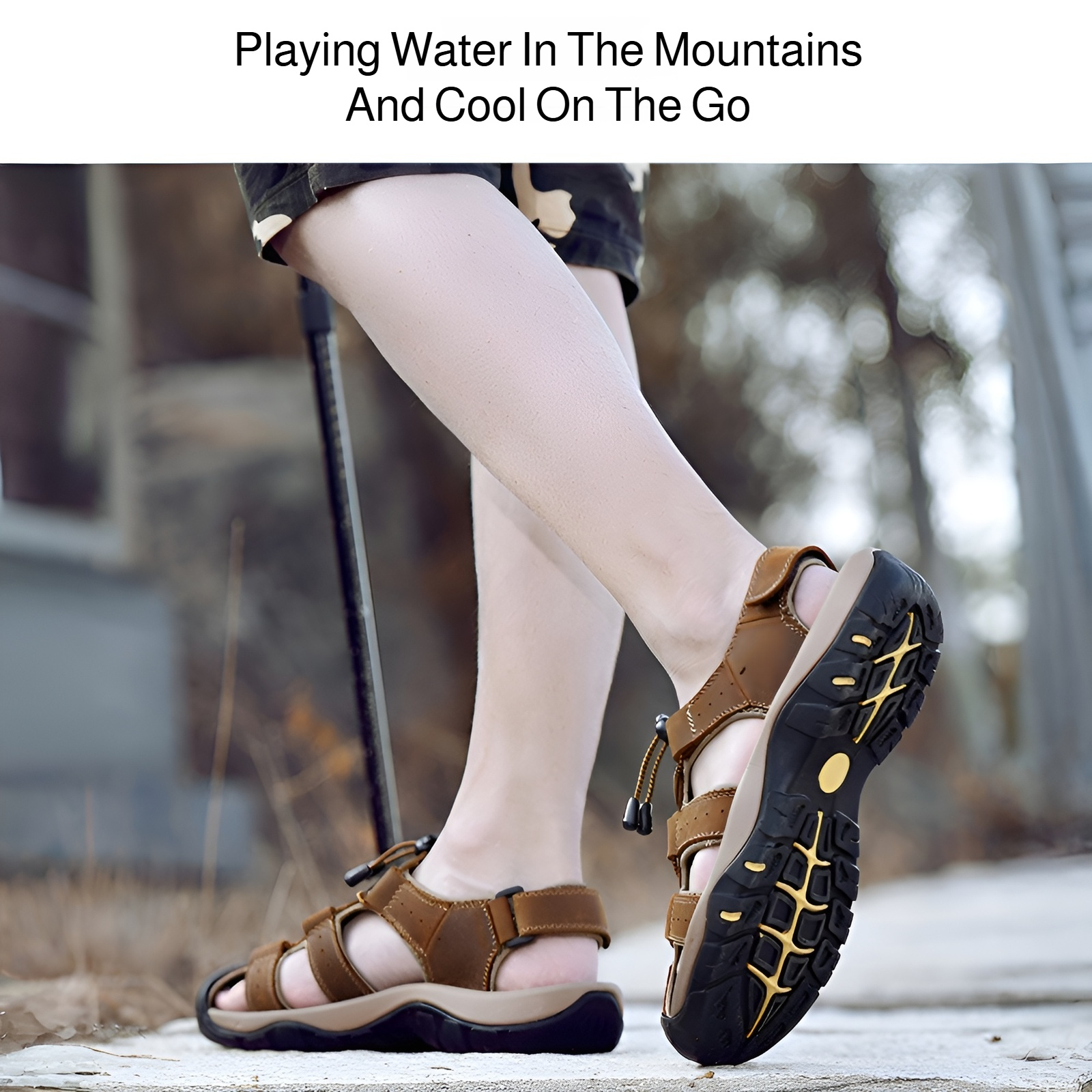 Men's Closed-Toe Sandals