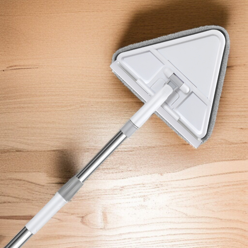 家庭用高層折りたたみ多機能三角モップ 伸縮調節可能なクリーン天井 窓拭きに最適