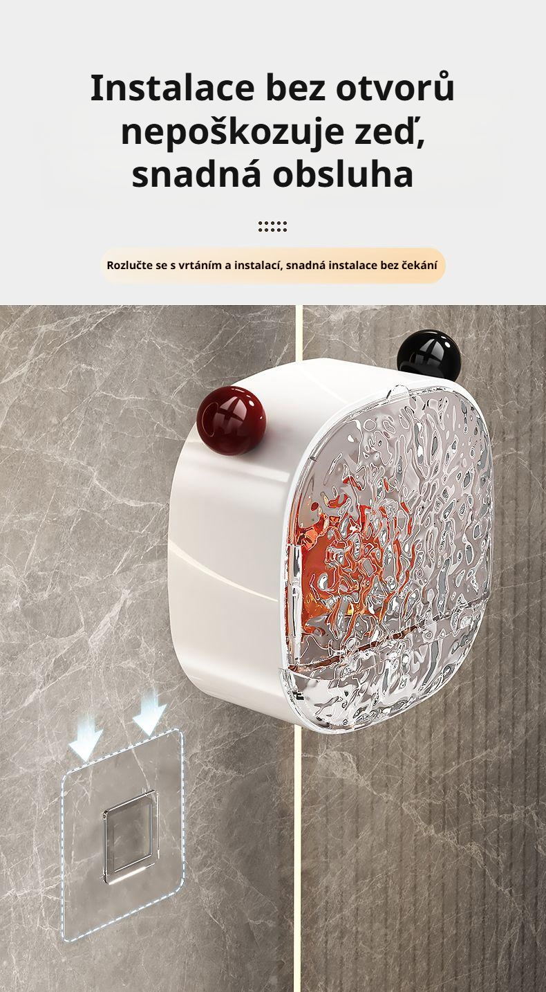 Nástěnná mýdlenka – ideální doplněk do moderní koupelny