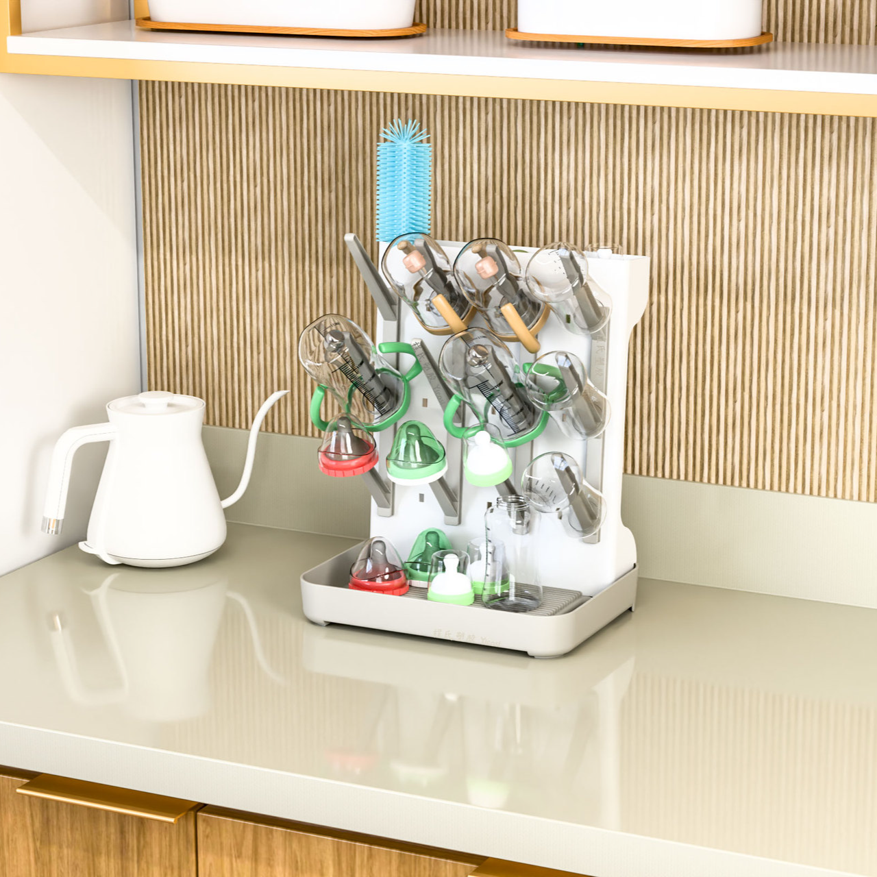 ボトル排水ラック乾燥ラックボトル水コントロールフィルターブラケットおしゃぶりボトルラック収納ラック