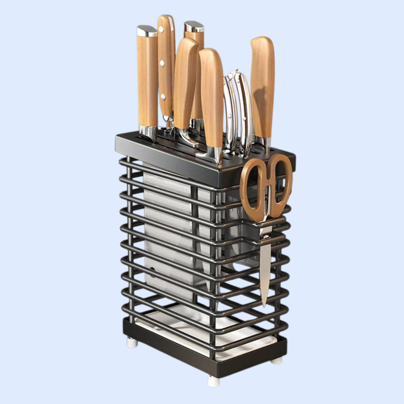 주방용품 수납선반 칼 도마 주방칼 젓가락꽂이
