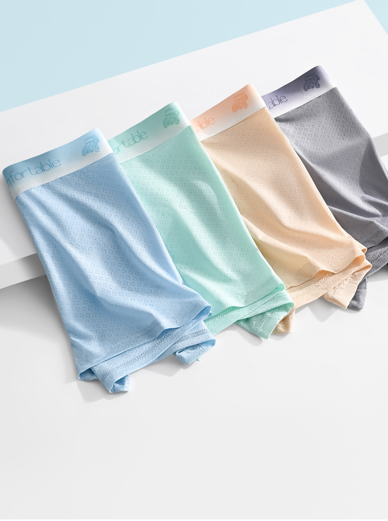 여름용 통기성 남성 팬티 디테일