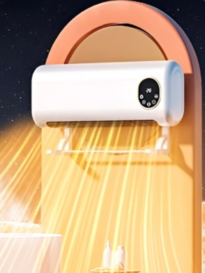 [주문하시면 건조대 증정] 설치 프리 벽걸이 온풍기