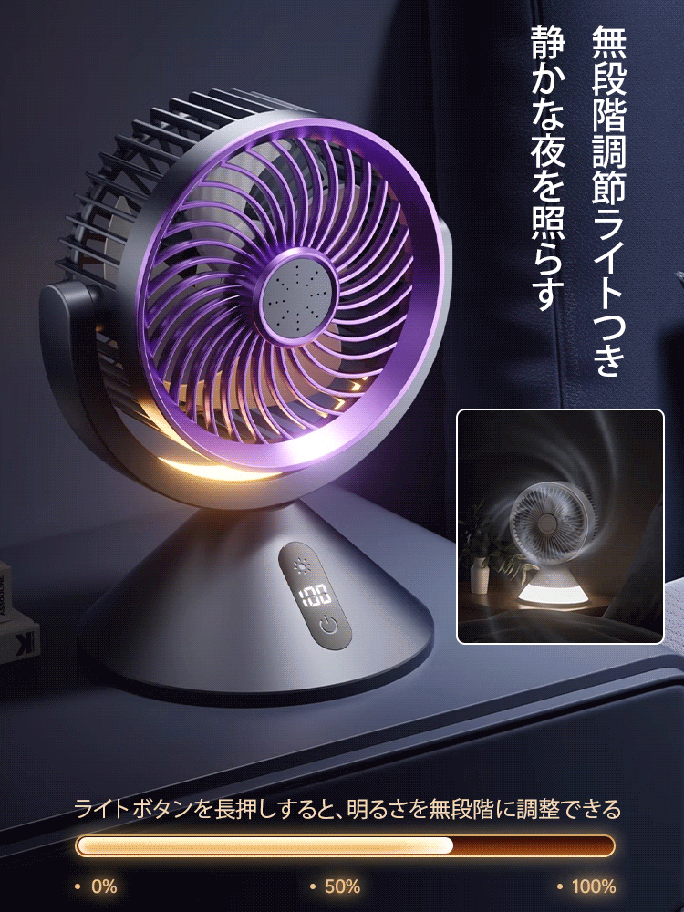 100段数無段階調整サーキュレーター