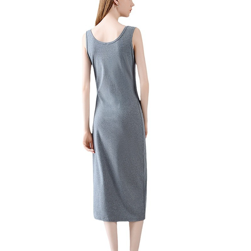 インナーボトムドレス キャミソールタンクドレス アスボトムドレス ドレス