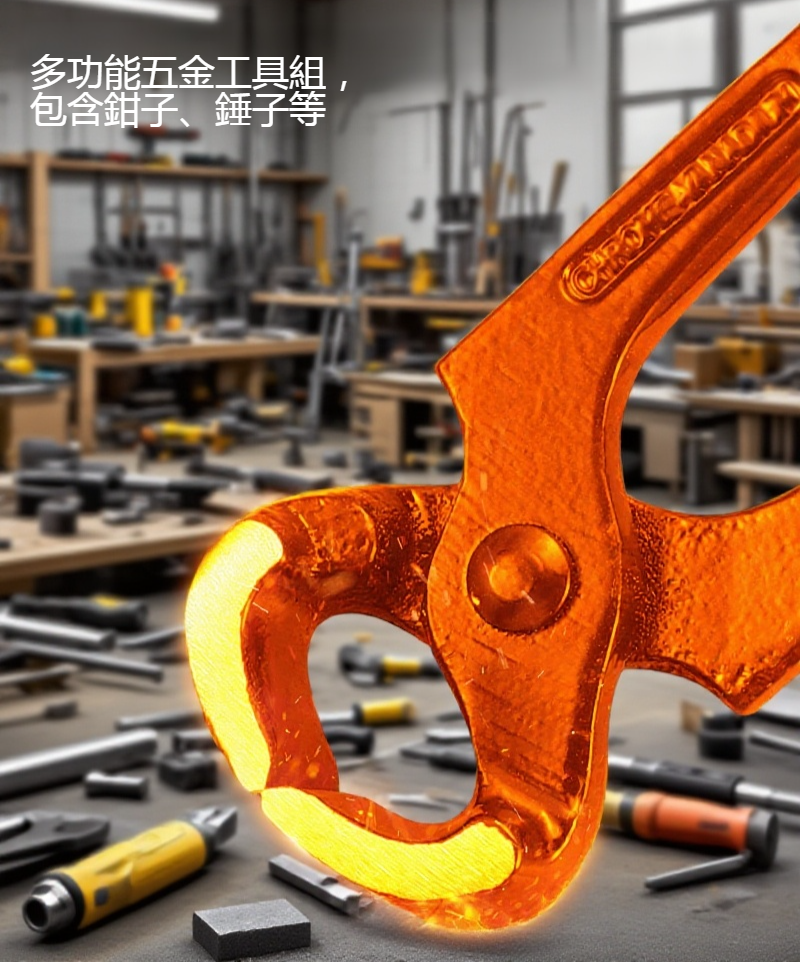 家用工具組內含多種維修工具