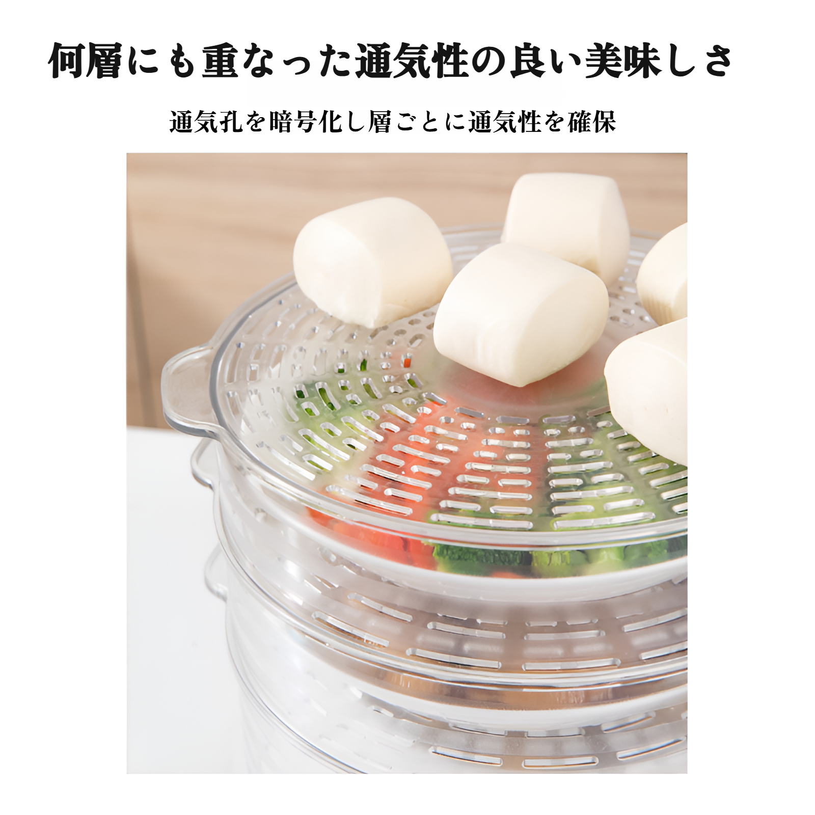 冷蔵庫の残り物カバー、透明プラスチック多層食器トレイ、ダイニングテーブルフードカバー、多機能断熱食器カバー