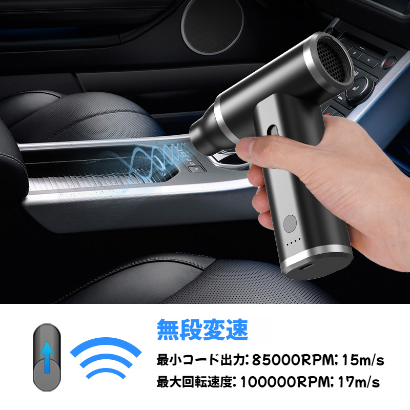 車内で使用するホームカーミニファン