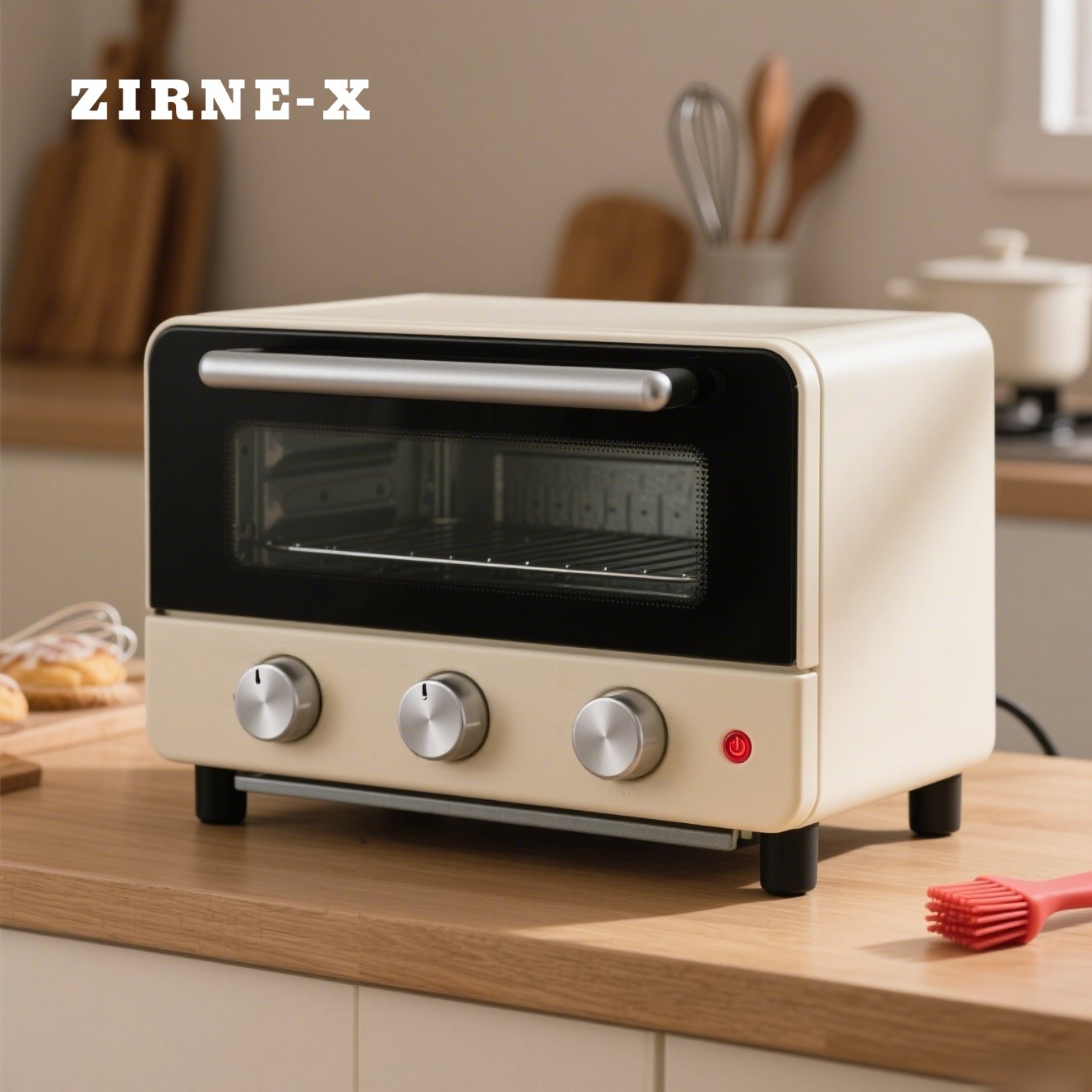 Elektroofen mit digitaler Temperaturanzeige