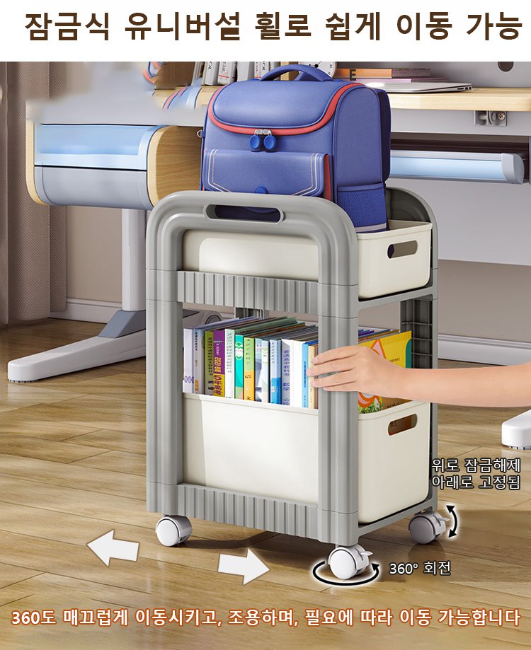 사무실 공간 정리에 적합한 트롤리