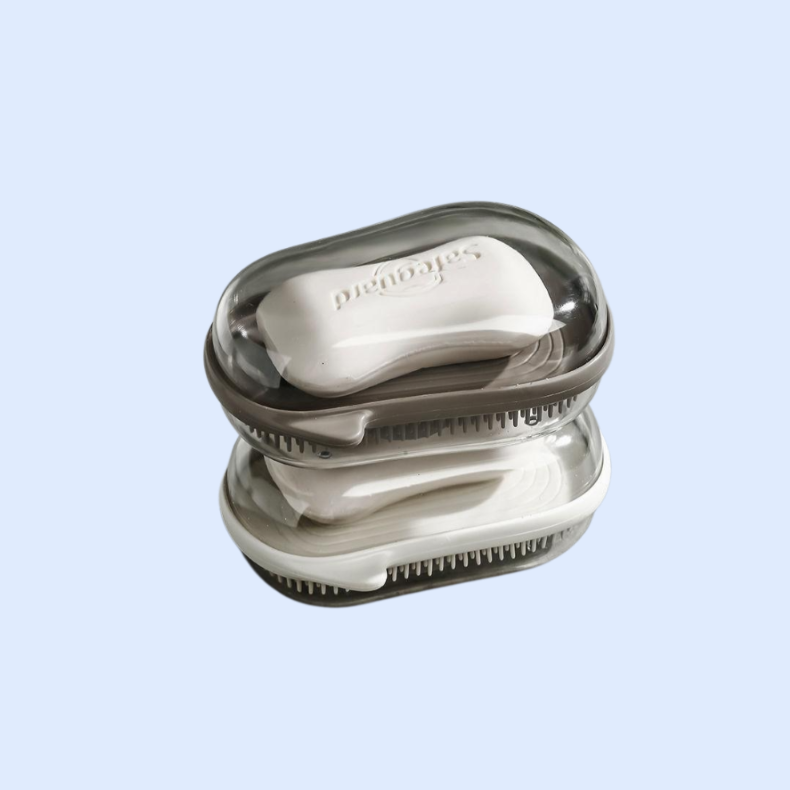 다기능 투명 비누 받침대