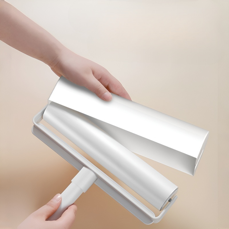 粘毛器滾筒長桿家用滾刷神器黏黏床上掃地板灰塵吸頭髮替換可撕紙