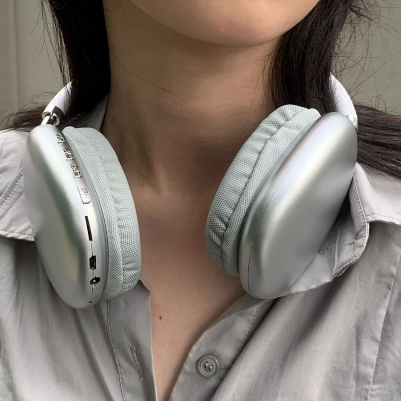 Bluetooth photography props retro futuristic headset headphones